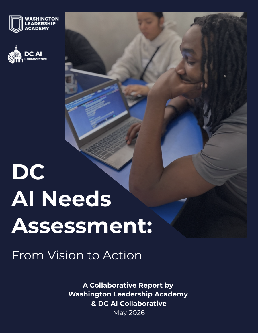 DC AI Needs Assessment: From Vision to Action report cover